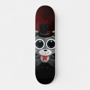 Skateboard Oso Teddy - Gris clásico