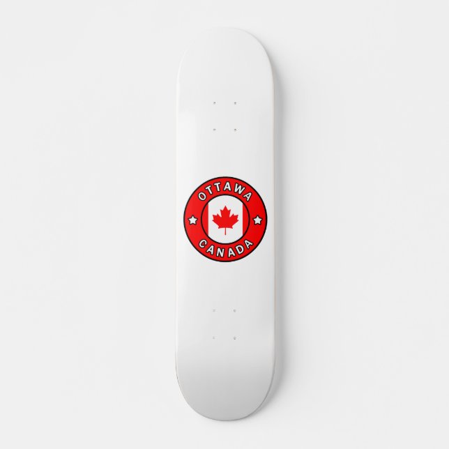 Skateboard Ottawa Canada (Anverso )