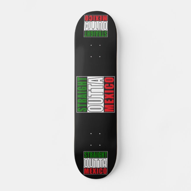 Skateboard Outta recto México (Anverso)