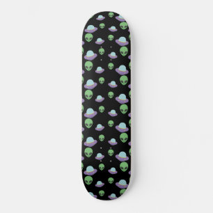 Skateboard OVNIS Extraterrestres de Aliens divertidos