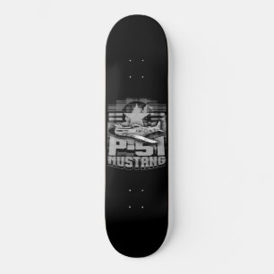 Skateboard P-51 Mustang