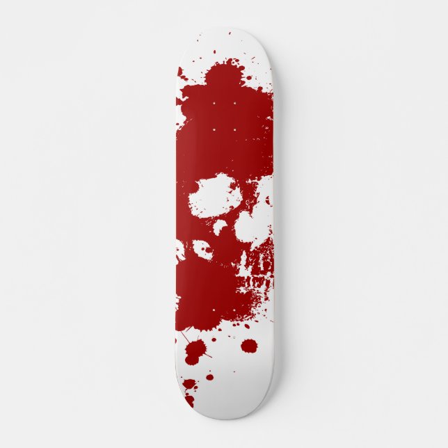 Skateboard Paint Skull (Anverso )