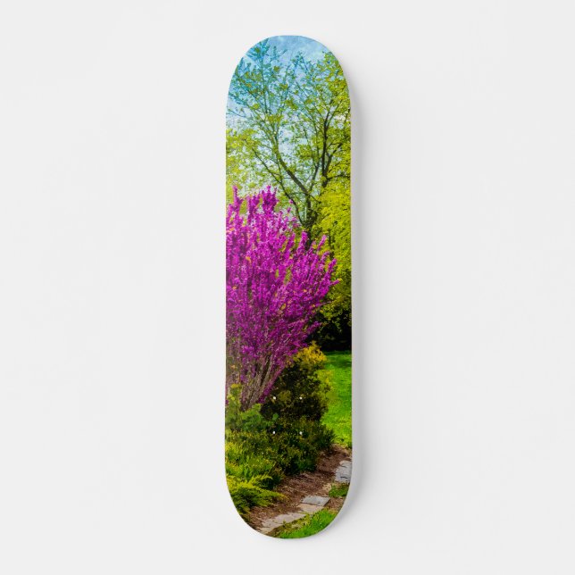 Skateboard Paintero de primavera (Anverso )