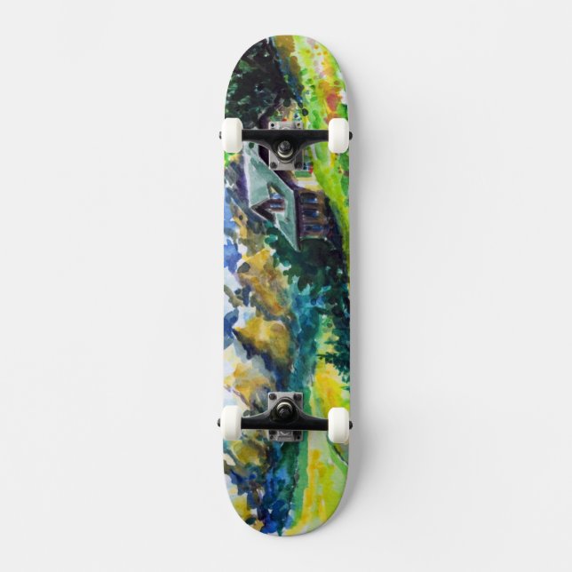 Skateboard Paisaje (Anverso)