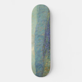 Skateboard Paisaje con flores azules (de Granville Redmond)