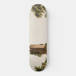 Skateboard Paisaje con ruinas (antiguo edificio en ruinas)