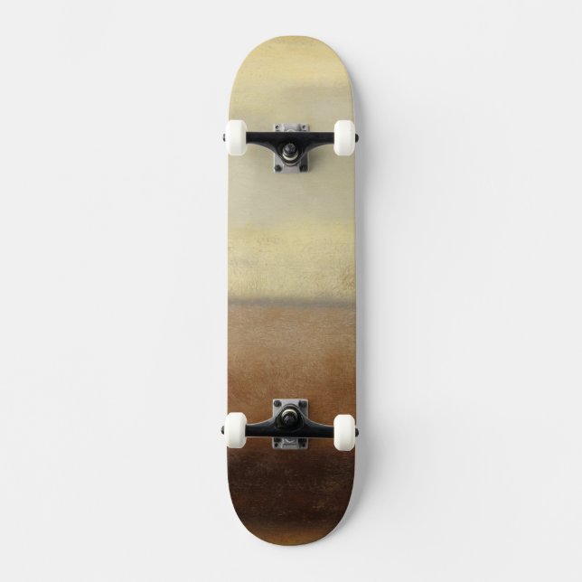 Skateboard Paisaje del desierto solitario por Norman Wyatt (Anverso)