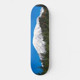 Skateboard Paisaje del Monte Rainier cubierto de nieve