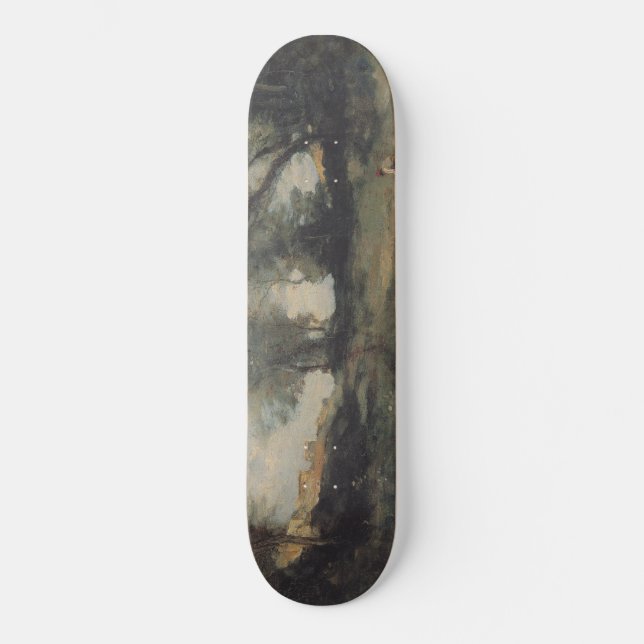 Skateboard Paisaje (por Camille Corot) (Anverso)