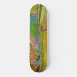 Skateboard Paisaje tahitiano (por Paul Gaugin)