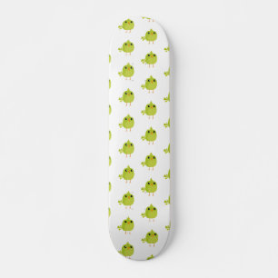 Skateboard Pájaro Verde Dibujos Animados  