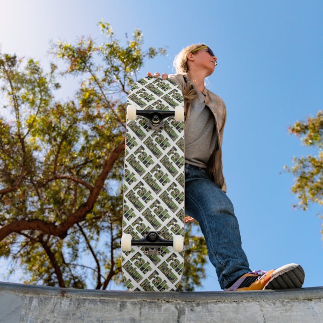 Skateboard Palabra de jerga de Dinkum Aussie justa con cangur (Exterior 1)