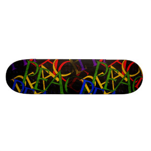 Skateboard Palabras de la paz
