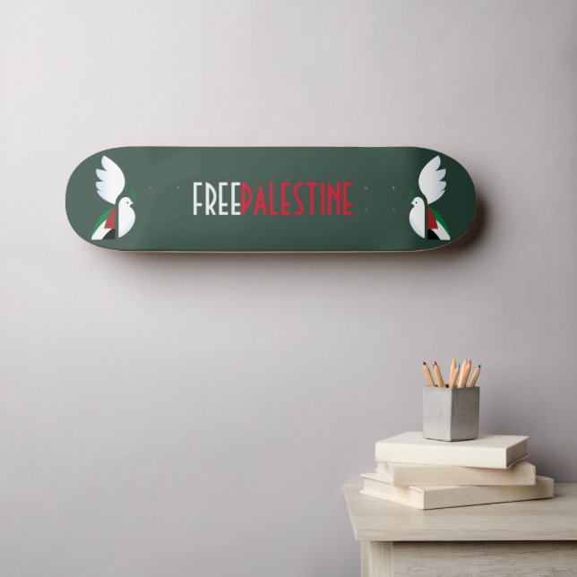 Skateboard Palestina Libre (Arte de pared (horz))