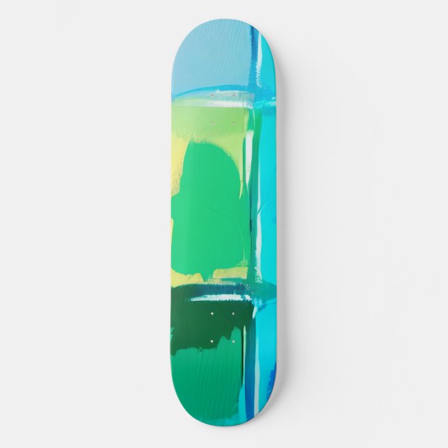 Skateboard Paleta de peintura (Anverso)