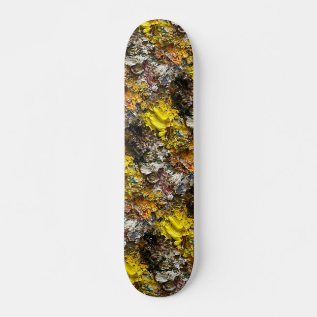 Skateboard Paleta del artista #1 (Anverso )