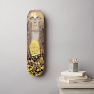 Skateboard Pallas Atenea famosa pintura de Gustav Klimt
