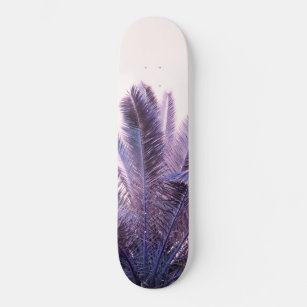 Skateboard Palm Leaves Beach Dream #1 #tropical #wall #art