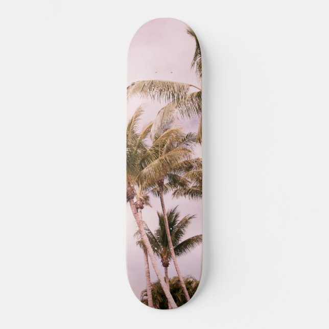 Skateboard Palm Trees Fineses #1 #tropical (Anverso)