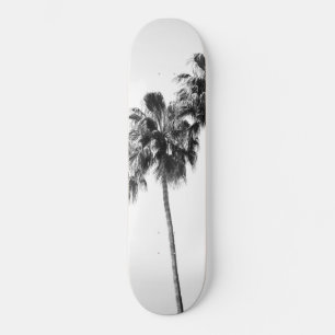 Skateboard Palm Trees Vibes Negras y Blancas #4 #pared #decor