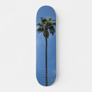 Skateboard Palmera de Cielo Azul