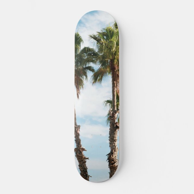 Skateboard Palmeras #1 #wall #art (Anverso)