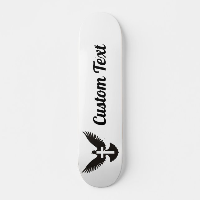Skateboard Palo con cubierta de patinaje (Anverso )