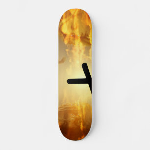 Skateboard Paloma bendecida Jesucristo Calvery del Virgen