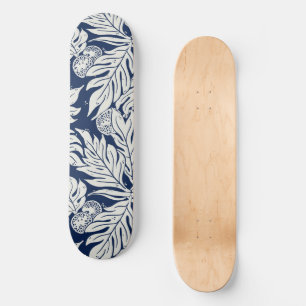 Skateboard pan de fruta tropical hawaiano ulu en índigo