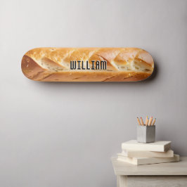 Skateboard Pan Francés Baguette Stick Imagen Comida Personali