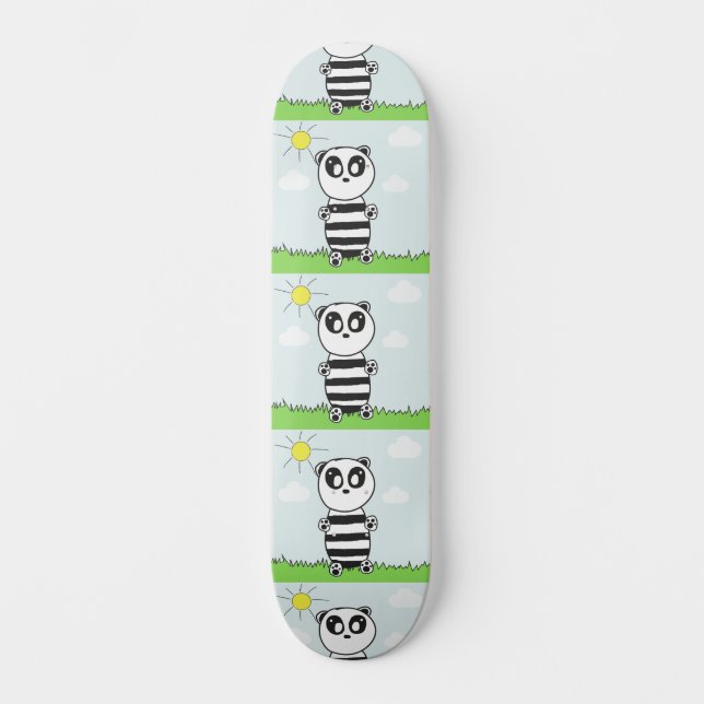 Skateboard Panda Kids (Anverso)