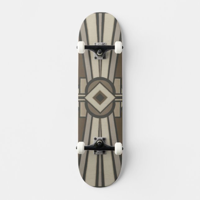 Skateboard Panel de decó neutro II (Anverso)