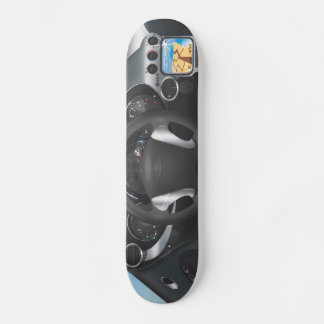 Skateboard Panel del coche deportivo