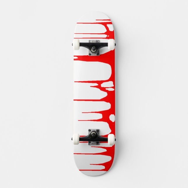 Skateboard Paneles sangrientos (Anverso)