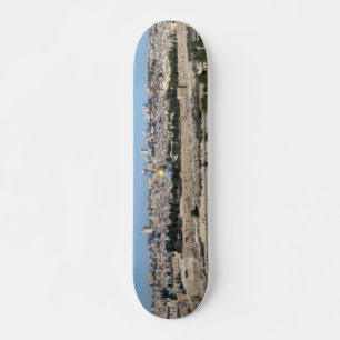 Skateboard Panorama de Jerusalén desde el Monte de los Olivo