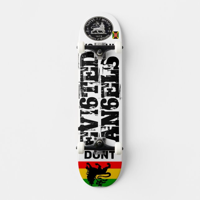 SKATEBOARD PANTALLA DE ANGELS DESAPARECIDA (Anverso)