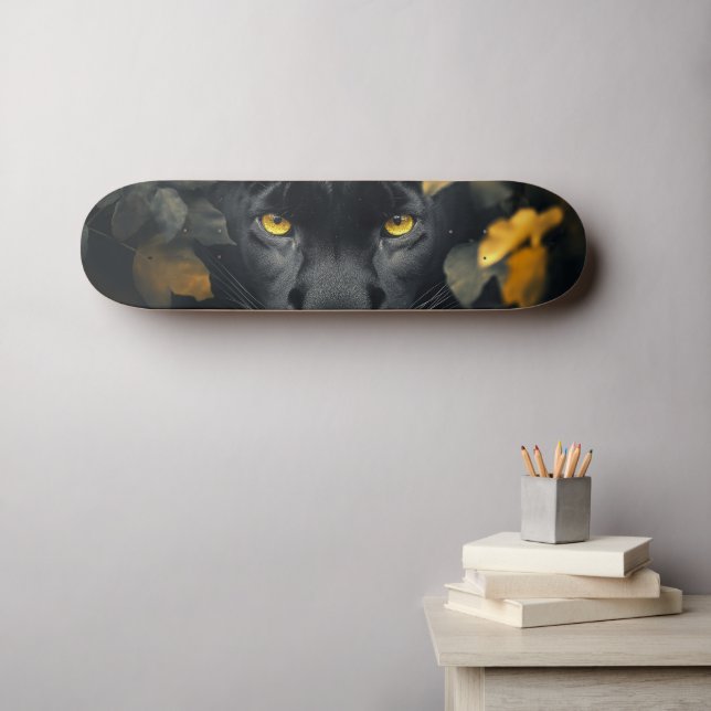 Skateboard Pantera Negra (Arte de pared (horz))