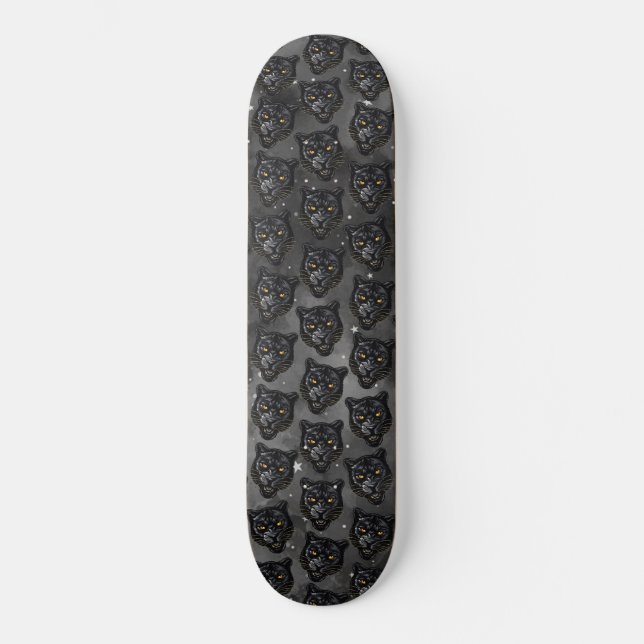 Skateboard Pantera Negra (Anverso)