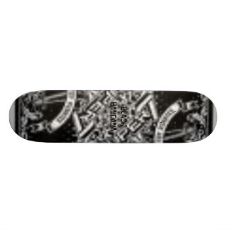 Skateboard pañuelo negro