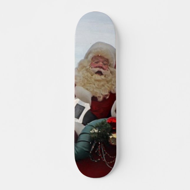 Skateboard Papá Noel para el navidad (Anverso )