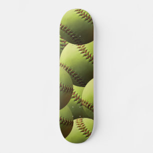 Skateboard Papel de escritorio amarillo Sofball
