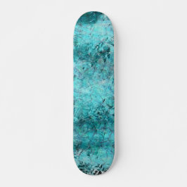 Skateboard Papel de neón azul crudo
