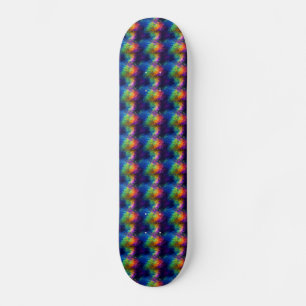 Skateboard Papel de tono arcoiris