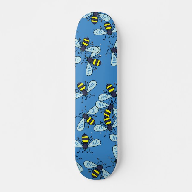 Skateboard Papel pintado de la abeja (Anverso )