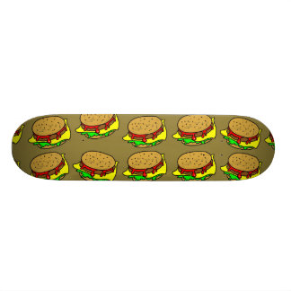Skateboard Papel pintado de la hamburguesa