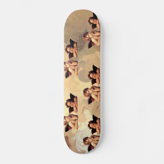 Skateboard Papel pintado Raffaelo Sanzio de las querubes de (Anverso)