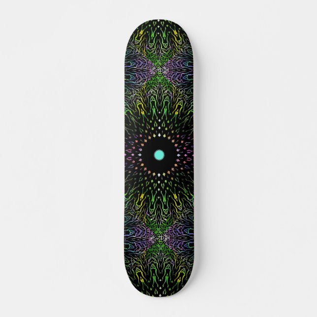 Skateboard Papel pintado Triángulo Tribal (Anverso )