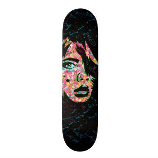 Skateboard PaperMonster "él está aquí" cubierta