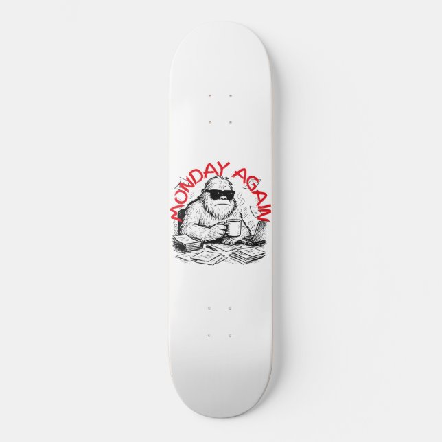 Skateboard Paperwork Chaos Abominable Snowman (Anverso)