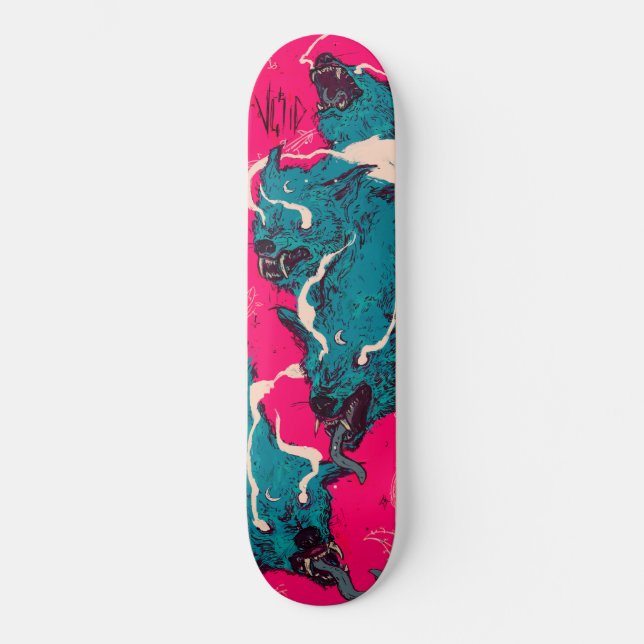 Skateboard Paquete Wolf (Anverso)
